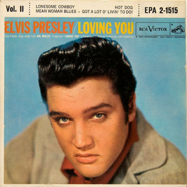 Elvis Presley "Loving You" 45 